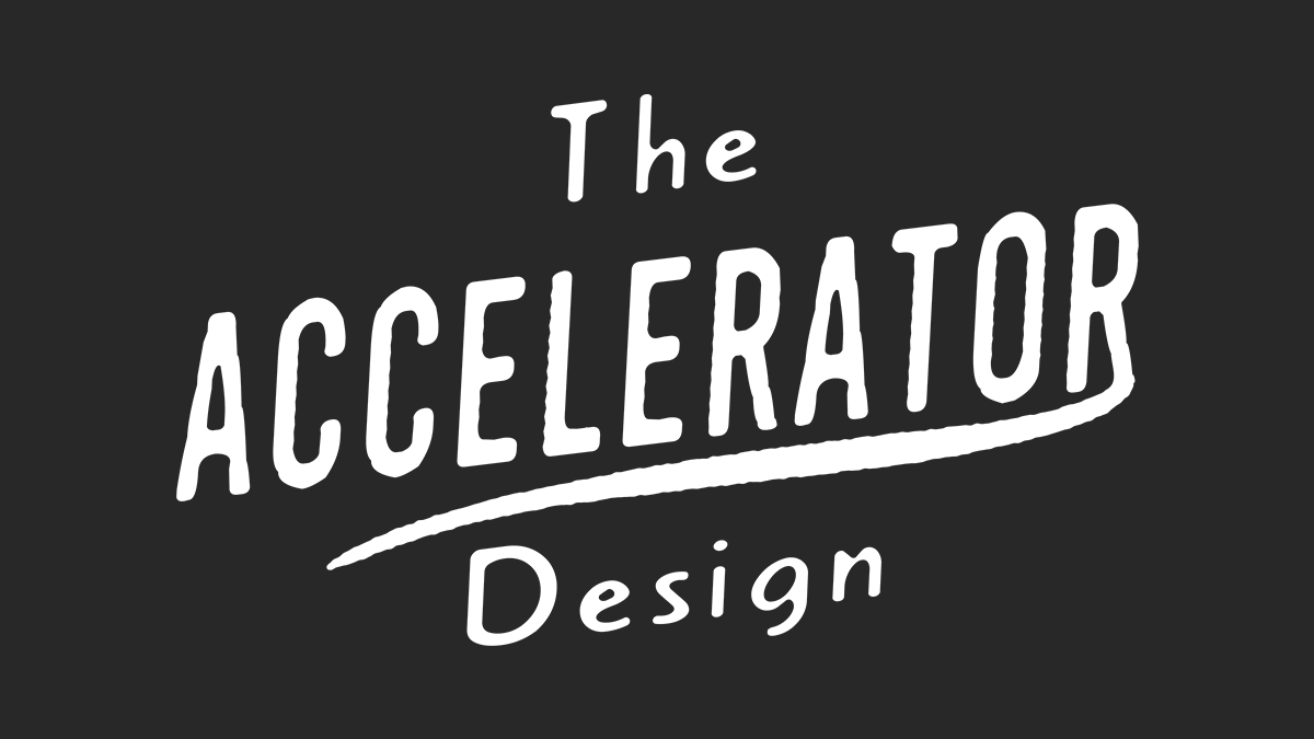 THE ACCELERATOR DESIGN ロゴ